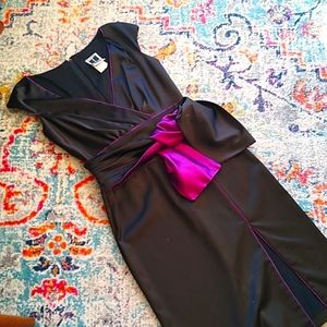 TADASHI SHOJI satin cocktail dress